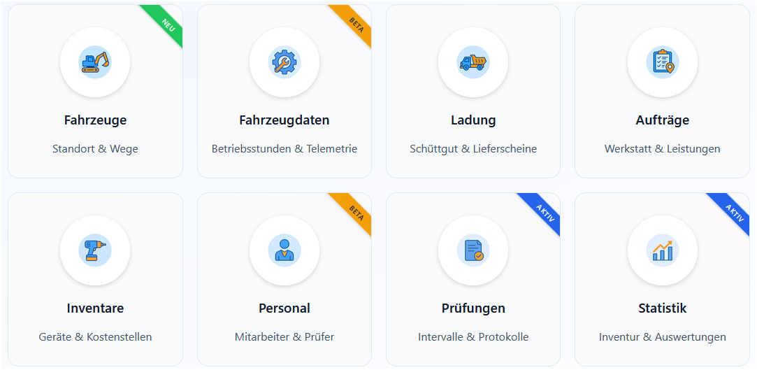 Vorschau auf das neue topopilot-Portal